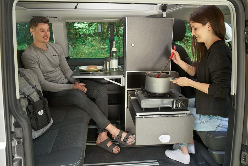 CaliCabinet VW T5 / T6 / T6.1 California Beach in Multivan