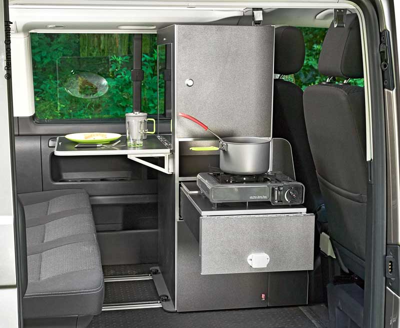 CaliCabinet VW T5 / T6 / T6.1 California Beach in Multivan - slika 2