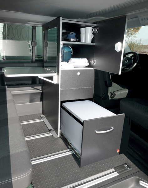 CaliCabinet VW T5 / T6 / T6.1 California Beach in Multivan - slika 5