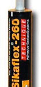 Sikaflex 260 posebno lepilo črne barve, 300 ml