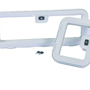 Klop ohišja 552x277 bela plastika