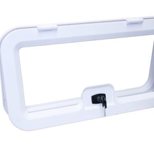 Okvir za zavihke ohišja - bel - 800 x 300 mm