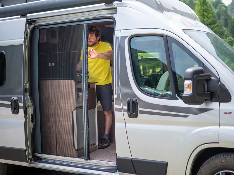 Lippert Vanscreen - Vrata z mrežo proti muham za Fiat Ducato X290 od leta 2015 - slika 3