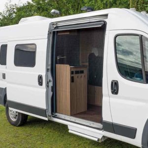 Vrata z mrežo proti žuželkam Ducato (X250/X290) + Boxer + Jumper iz leta 2007 visoka vrata