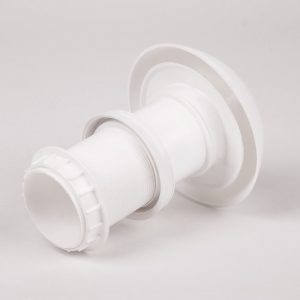 Strešni dimnik za odsesovalni pokrov z zaščito pred brizganjem - Ø 60 mm