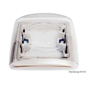 Strešni pokrov 28x28cm Okvir: siv Kapuca: dimljeno steklo