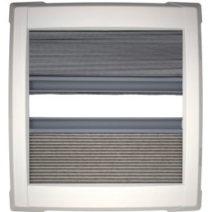 Komplet za naknadno vgradnjo notranjega okvirja za Vision Vent S, dvojna plisirana žaluzija, bela