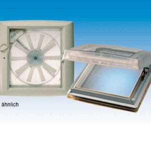 Strešni pokrov Omni-Vent z 12 V ventilatorjem 40x40 - prosojen