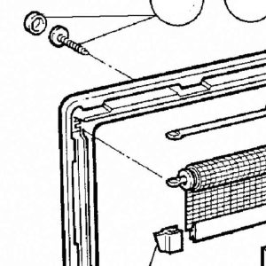 Komplet za pritrditev notranjega okvirja