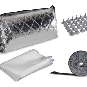 Carbest Termalna podloga Do-it-yourself 7-slojna siva/srebrna