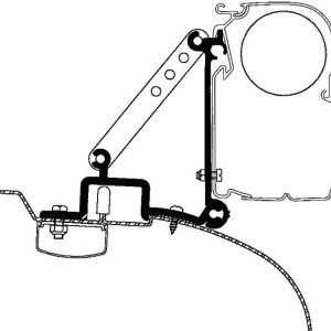 Adapter za tendo Fiat Ducato in podobni modeli do leta 2006 TO 3200/4200/5200