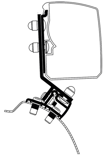 Adapter za tendo T 3200 - PSA Minivan Fixed LHD od 2016
