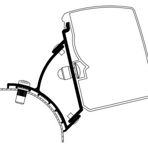 Tenda Thule 3200, adapter VW T5/T6 Minivan Fiksni RHD