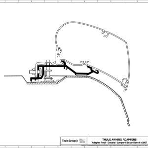 Adapter za Omn. 6002/6900, ravna izvedba, Ducato