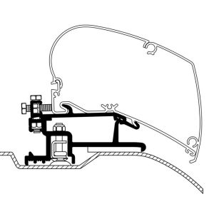 Ploski adapter Omnistor 6002/6900 za Fiat Ducato in podobne modele od leta 2007 naprej