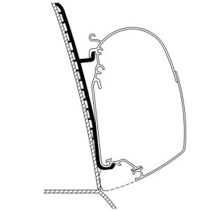 Adapter za markizo za visoko streho Omnistor