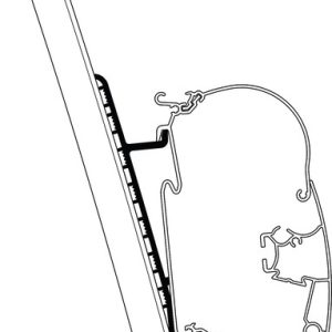 Omnistor adapter za markizo za Fiat Ducato H3 od leta 2007 naprej