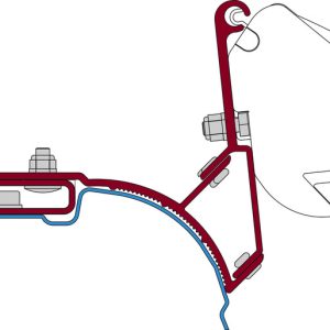 Fiamma adapter za VW-T5 Multivan ali Transporter za Fiamma markizo F35