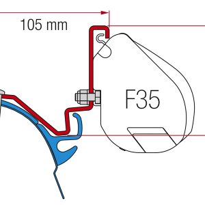 Adapter za F35, VW T6 LR Westfalia Kepler