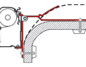 Adapter za posebno montažo F45i/F45iL/ZIP