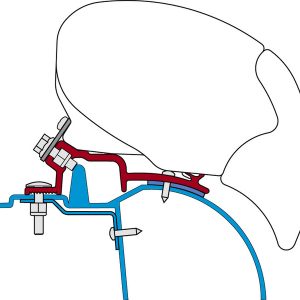 Adapter Fiamma F65 za Renault Master/Opel Movano do leta 2010