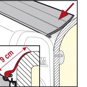 Komplet Rain Gard L 550