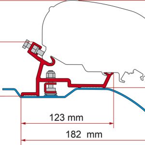 Fiamma adapter za markize Fiamma F65/F80