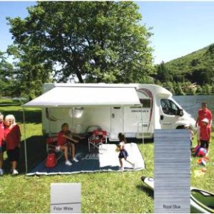 Fiamma markiza F45S 3,75 m Kraljeva modra, belo ohišje