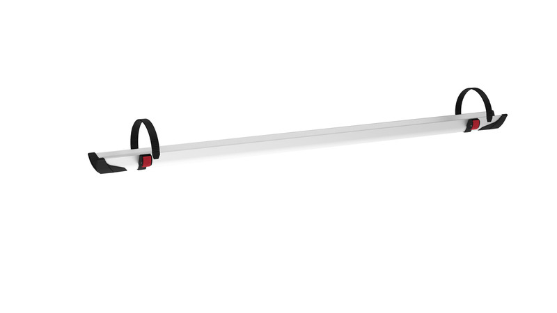 Kolesarska ograja Rail Plus - srebrna