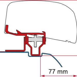Adapter Fiamma F40van za NV 200