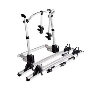 Odličen kratek zadnji nosilec iz aluminija - Primeren za e-kolesa - Za 2 kolesi