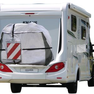 Zaščitna prevleka za zadnji nosilec koles