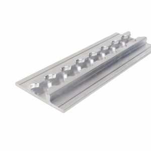 Pritrdilna tirnica ekstra široka - srebrna