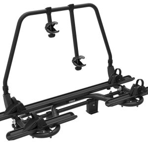 Thule Superb Standard XT črn nosilec koles za počitniško prikolico.