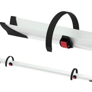 Rail Quick Pro kolesarska ograja 128 cm - črna