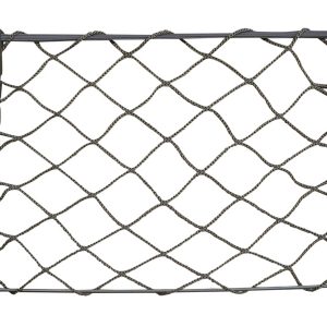 Mreža za shranjevanje 31,5x21,5 cm temno siva