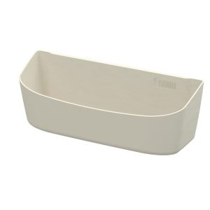 Polica Pocket Plus M - kremno bela