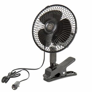Avtomobilski ventilator Carbest 12V z držalom za objemko