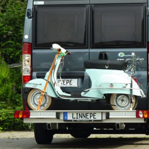 Prtljažnik za motorna kolesa Slide-Port s kratkim previsom (6 m) za Fiat Ducato