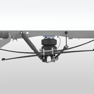 VB-SemiAir 2-okrožni pomožni komfortni komplet zračnih vzmeti Fiat Ducato 250 in podobni modeli