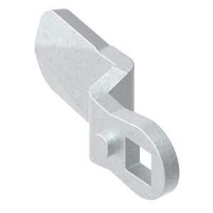 Jezik za varnostno zaporo vrat Višina: 35 mm, dolžina: 45 mm