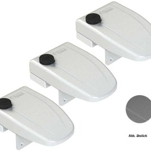 Ključavnica Safe Door Frame, 3 kosi v kompletu, siva