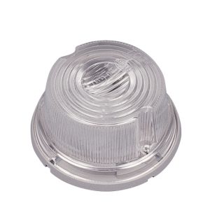 Označevalna luč 12V s sivo podlago, Ø 80 x 41 mm