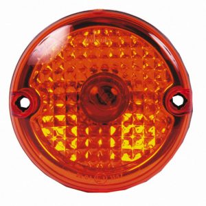 Svetlobni indikator v prozornem steklu