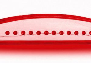 Pomožna zavorna luč LED rdeče barve