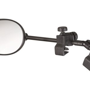 Ogledalo za prikolico z barvnimi varnostnimi črtami