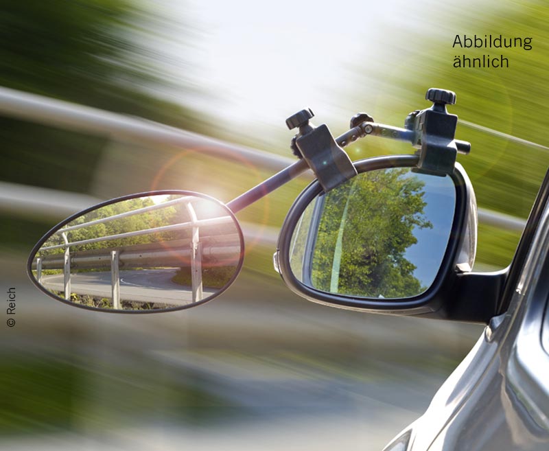 Pripenjalno ogledalo Speed Fix XXL z izbočenim steklom - komplet 2 - slika 3