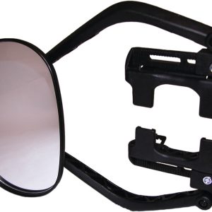 Ogledalo s ključavnico z zaskočnim mehanizmom