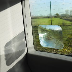 Najširši širokokotni objektiv za boljši pogled nazaj, 20x25 cm