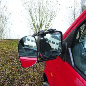 Prikolično ogledalo Caravan za velika avtomobilska stranska ogledala